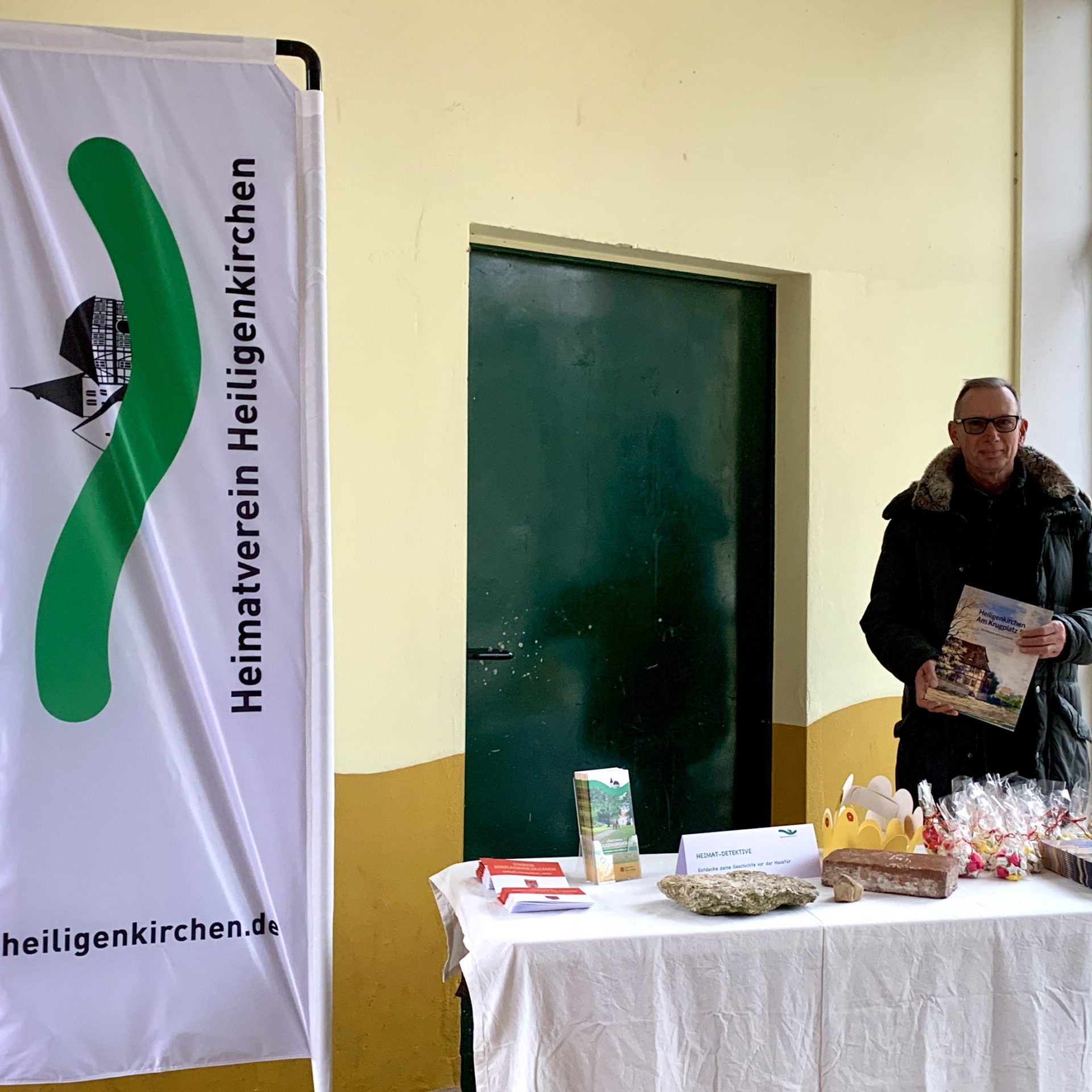Infostand des Heimatvereins, Foto: Bettina Rinke