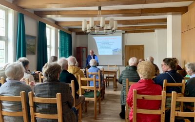 Gut besuchter Vortrag „Vom Rittergut zur Kampfsport-Akademie“