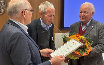 Silberne Rose des Lippischen Heimatbundes für Gerd Engstfeld