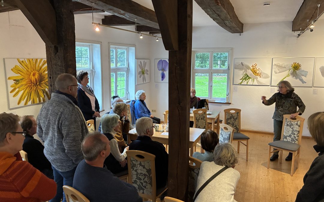 „Die Sprache der Blumen“ gut besucht
