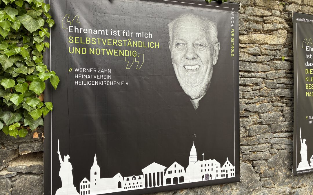 Heimatverein Heiligenkirchen ist Teil einer Ausstellung zum Ehrenamt