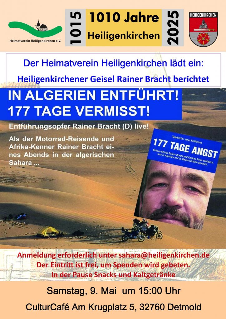 Plakat "In der Sahara entführt"