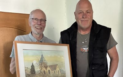 Bildgeschenk an den Heimatverein