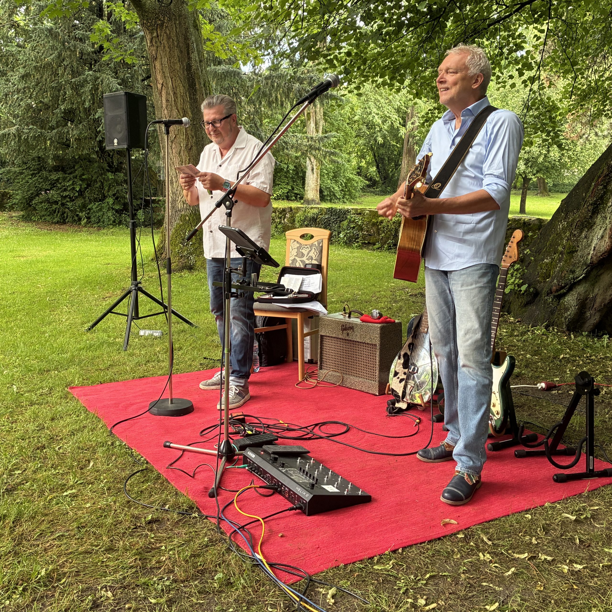 Dieter Kropp und Mickey Meinert