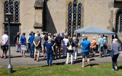 Großer Andrang bei der Kirchen-Führung