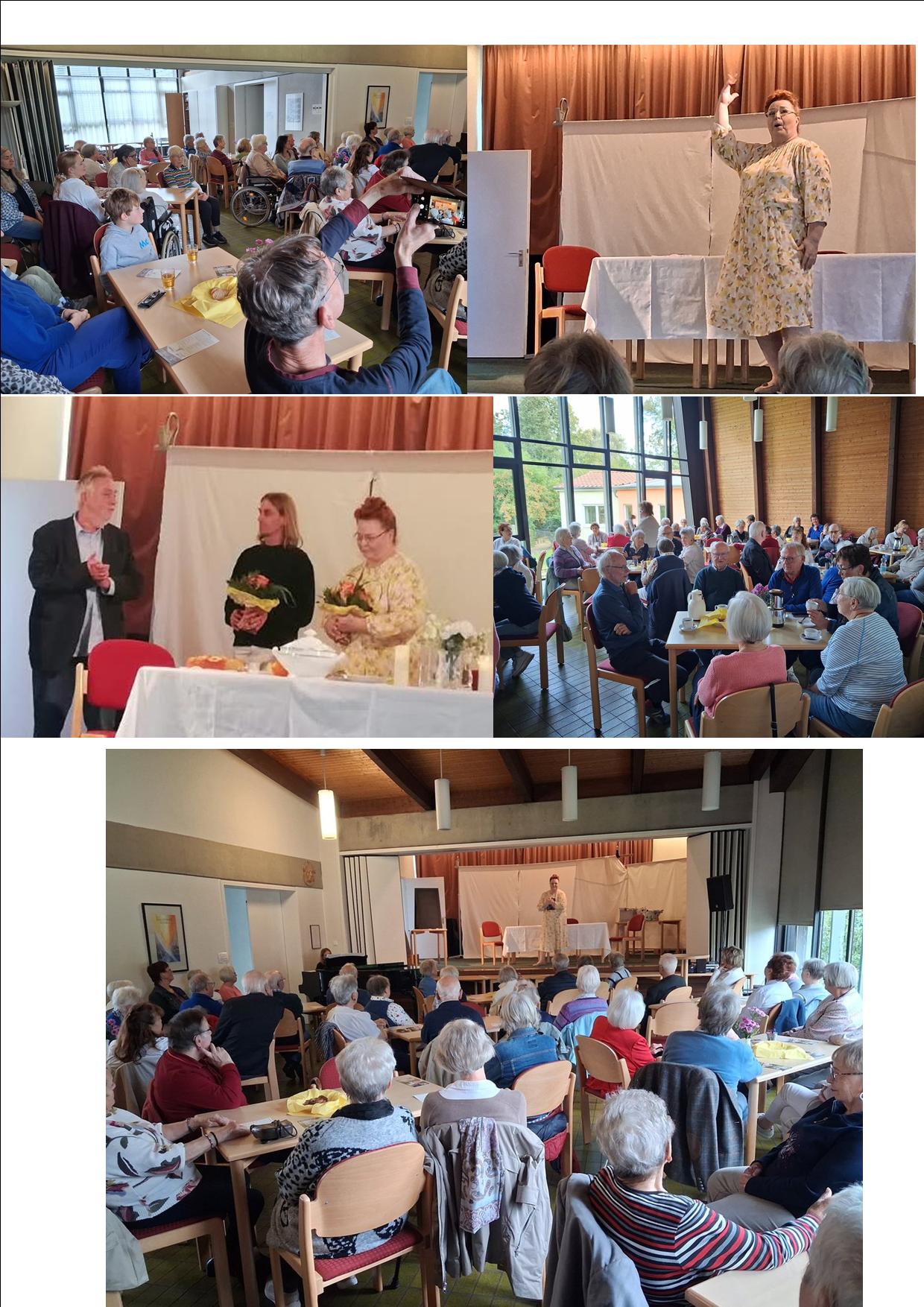 Fotocollage von der Veranstaltung (Fotos: Werner Zahn)